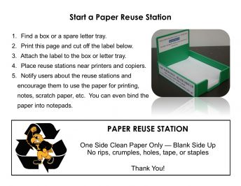 Paper reuse toolkit