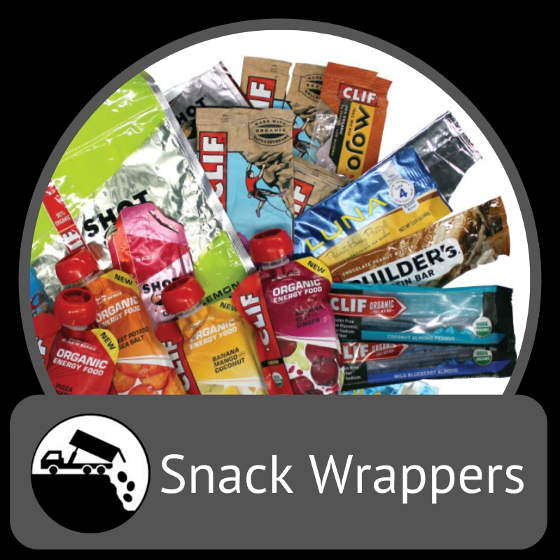 snack wrappers