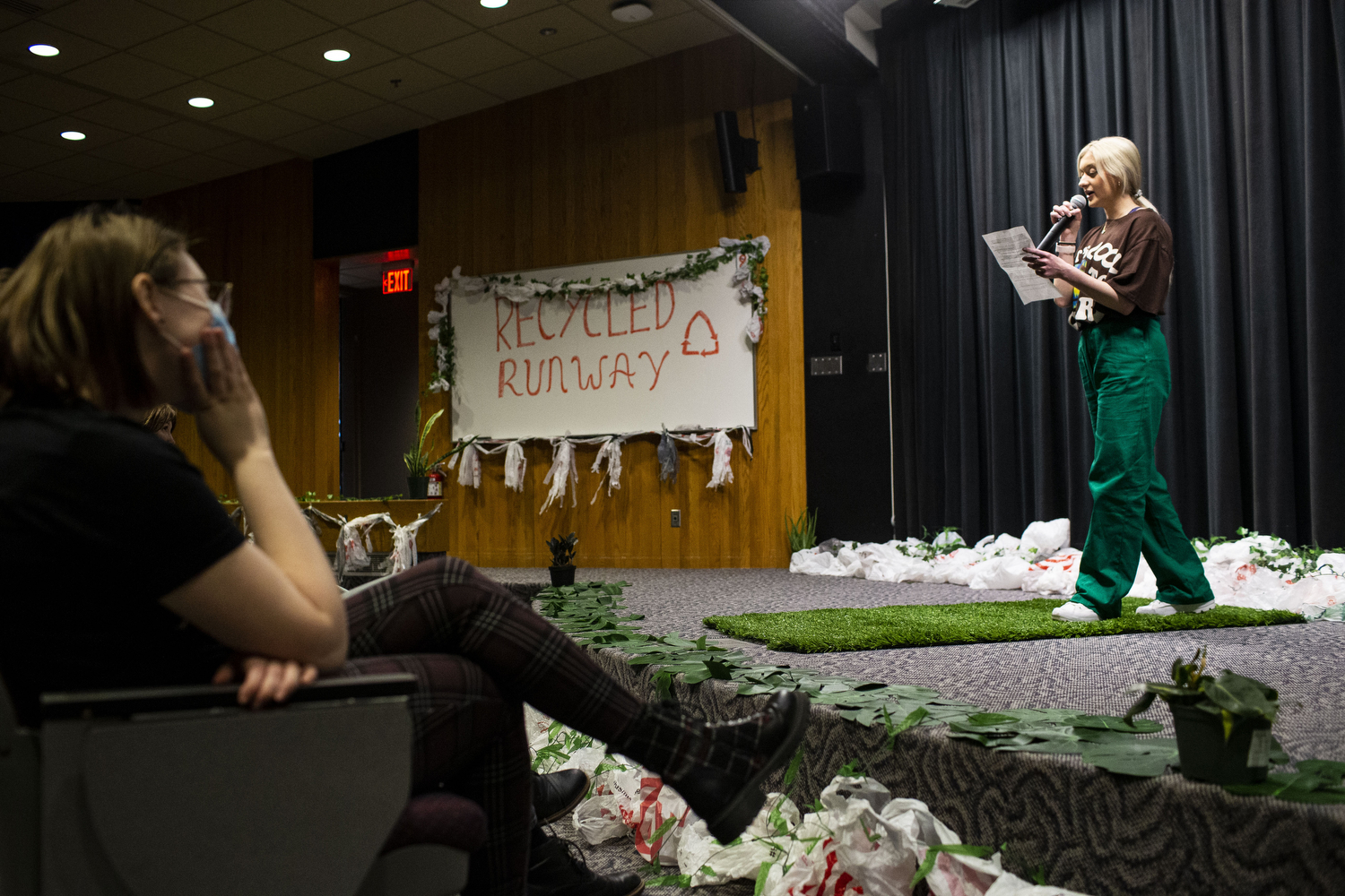 Recycled Runway Fashion Show, Iowa Memorial Union