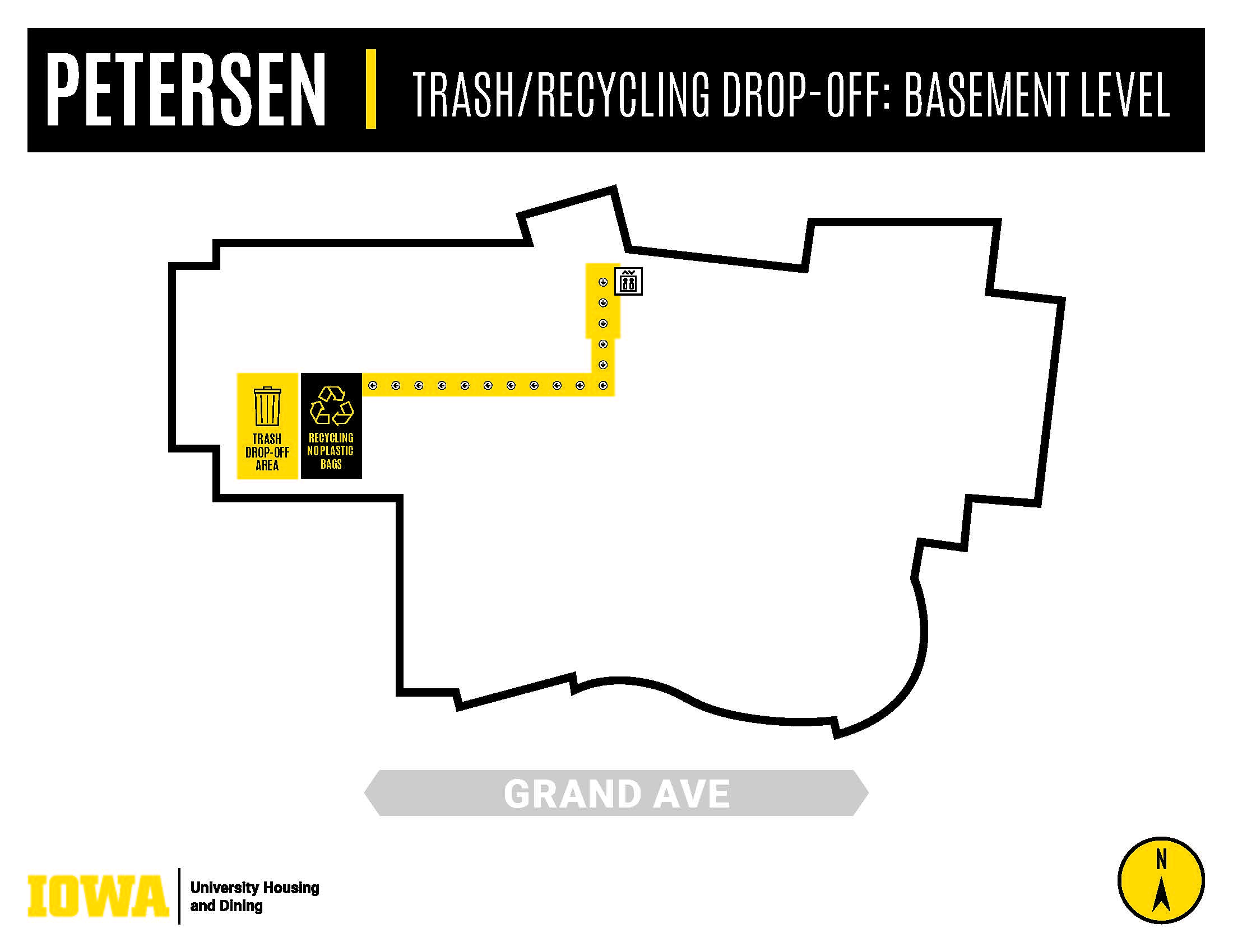 Petersen Trash and Recycling Map