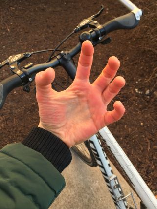 Winter Bike Hand abel
