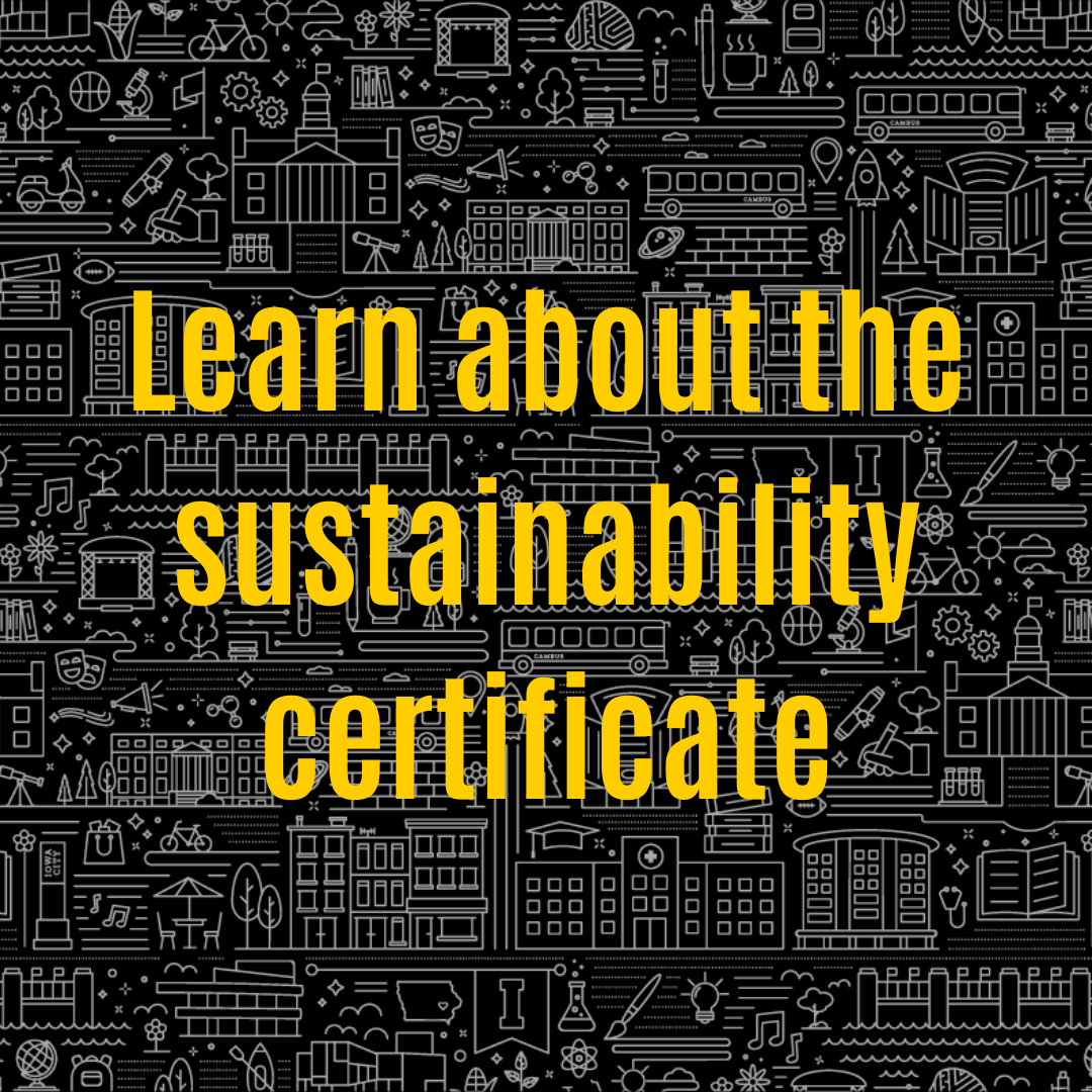 Learn about the sustainability certificate