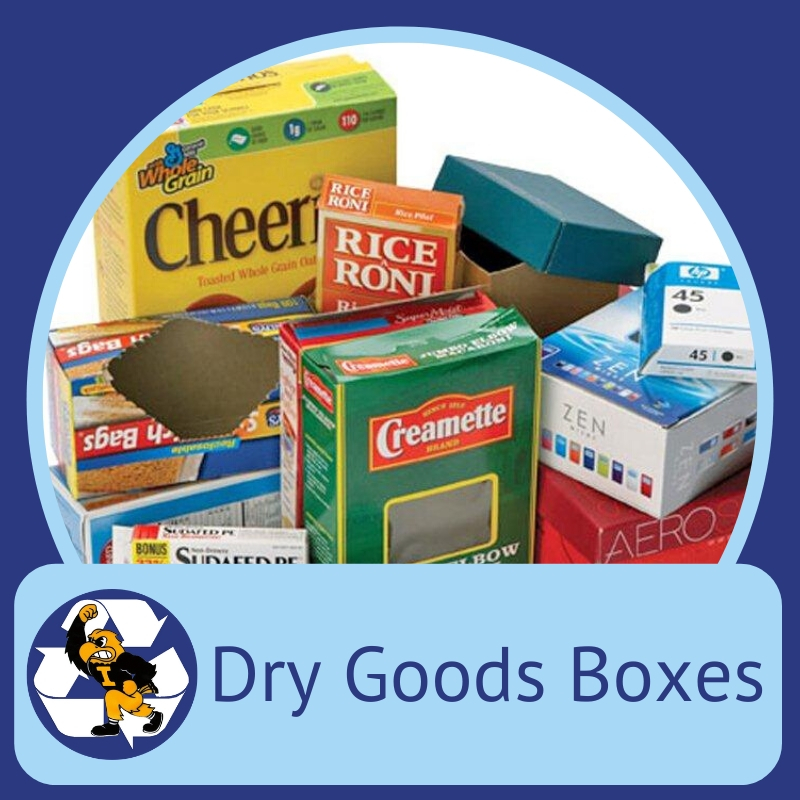 Dry goods boxes