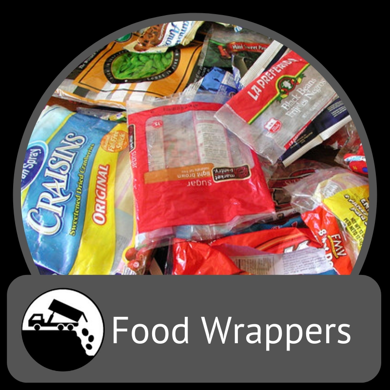 food wrappers