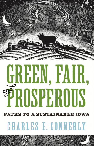 The cover of "Green, Fair, and Prosperous," written by Charles Connerly.