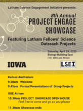 8th Annual Project Engage Showcase for Latham Outreach Projects