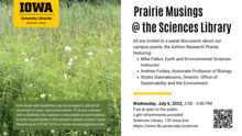 Prairie Musings @ the Sciences Library