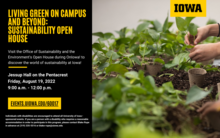  Living Green On Campus & Beyond: Office of Sustainability Open House 