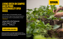 Living Green On Campus & Beyond: Office of Sustainability Open House