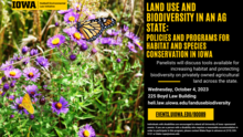 Land Use and Biodiversity in an Ag State:  Policies and Programs for Habitat and Species Conservation in Iowa
