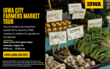On Iowa! Farmers Market Tour