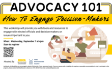 Advocacy 101:  How To Engage Decision Makers