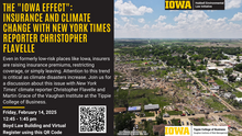 The "Iowa Effect": Insurance and Climate Change with New York Times Reporter Christopher Flavelle