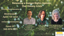 Renewing a Human Rights Agenda: The Climate Crisis