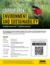 Environment and Sustainability Career Trek - Dubuque, IA