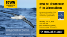 Hawk Sci Lit Book Club @ the Sciences Library