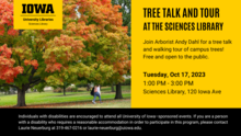Tree Talk and Tour at the Sciences Library