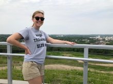 Emma Nelson at Mount Trashmore