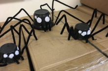 recycled spider