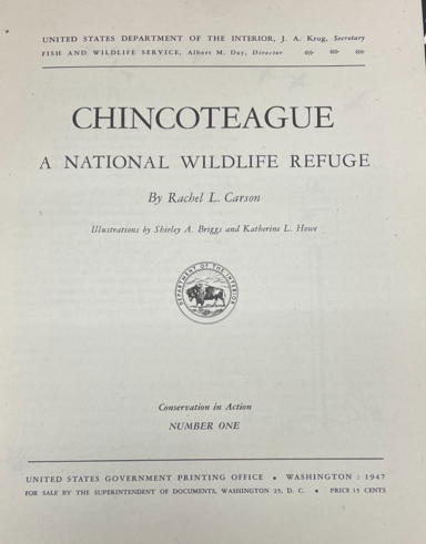 Shirley Briggs and Rachel Carson Connection