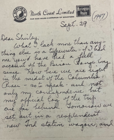 Shirley Briggs and Rachel Carson Connection