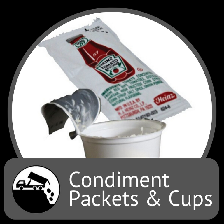 Condiment Packets & Cups
