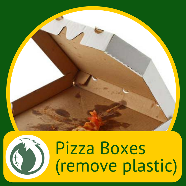 Pizza Boxes (remove plastic)
