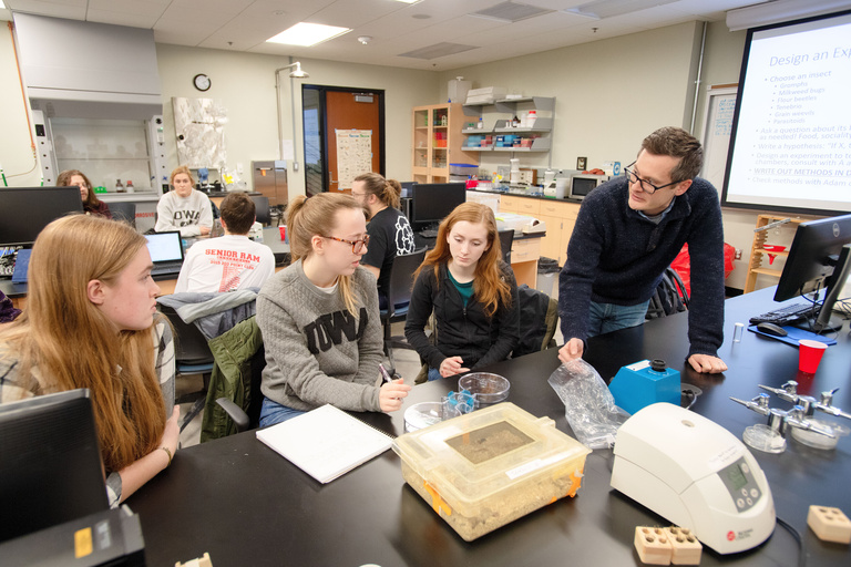Andrew Forbes Faculty teaching students