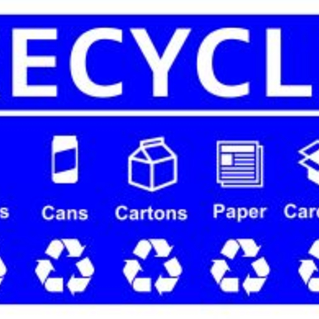 Special Event Recycling Sign