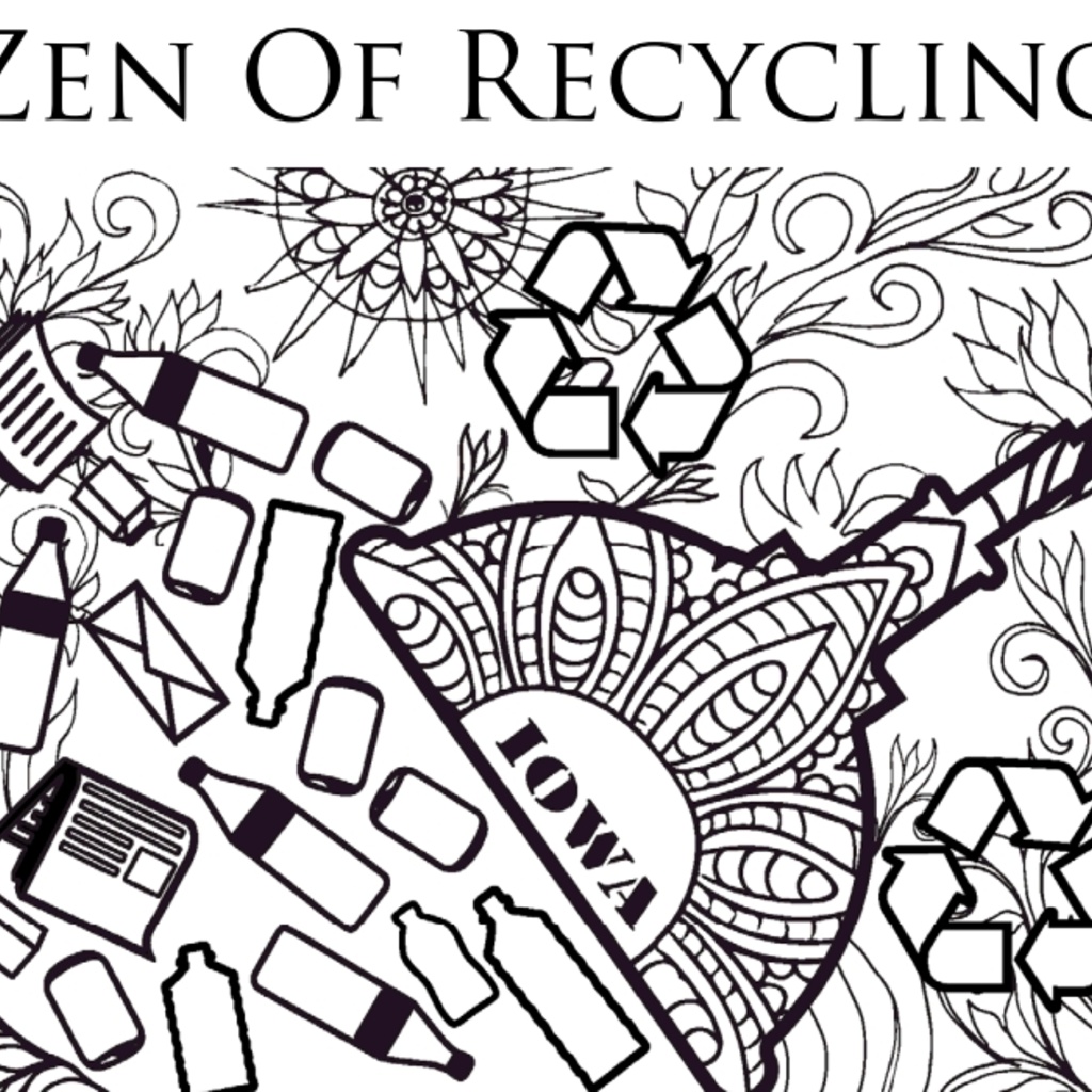 Coloring Book - Zen of Recycling