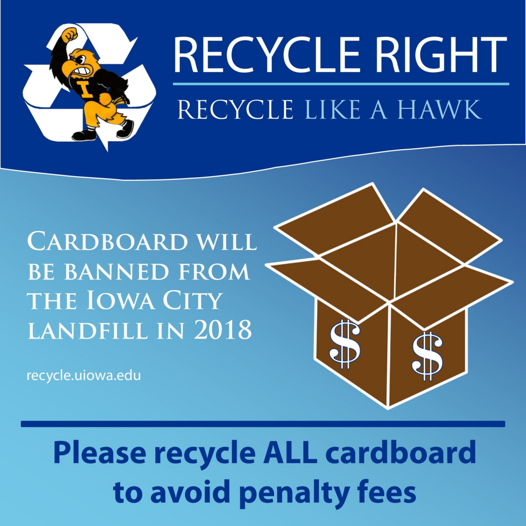 Recycle Right Cardboard Square