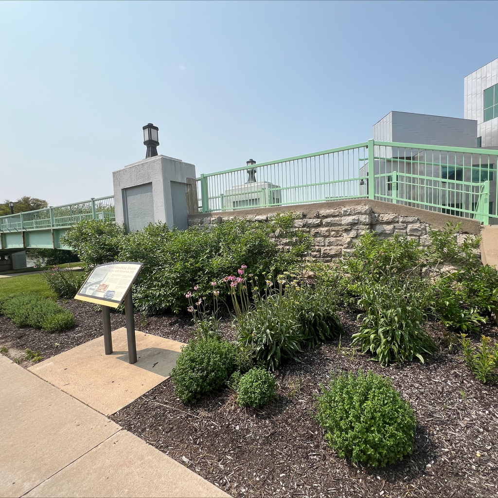IMU Footbridge East Pollinator Garden