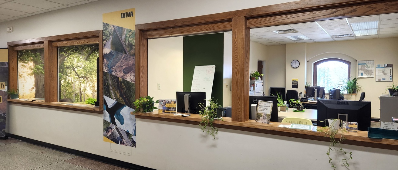 Office of Sustainability Office in Jessup Hall