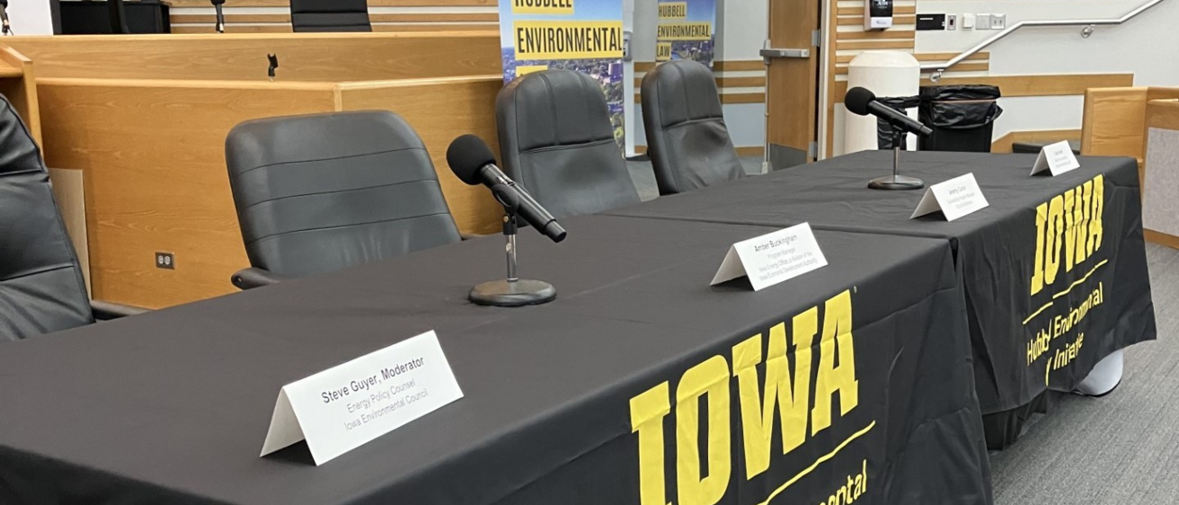 UI Hosts Inflation Reduction Act Event