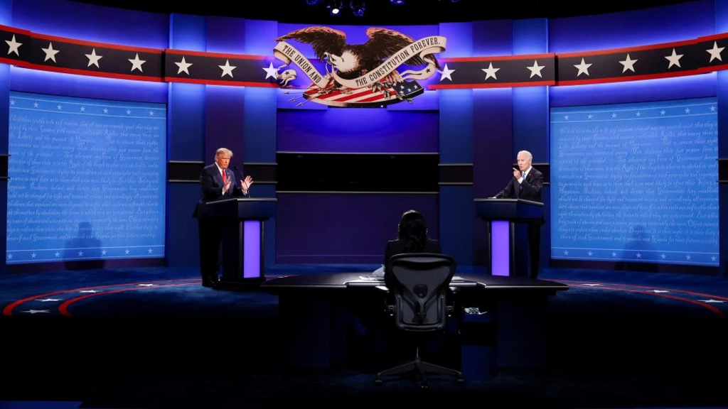 Trump and Biden were asked about the unequal burden people of color in the U.S. face from exposure to pollution, toxic substances and other risks.