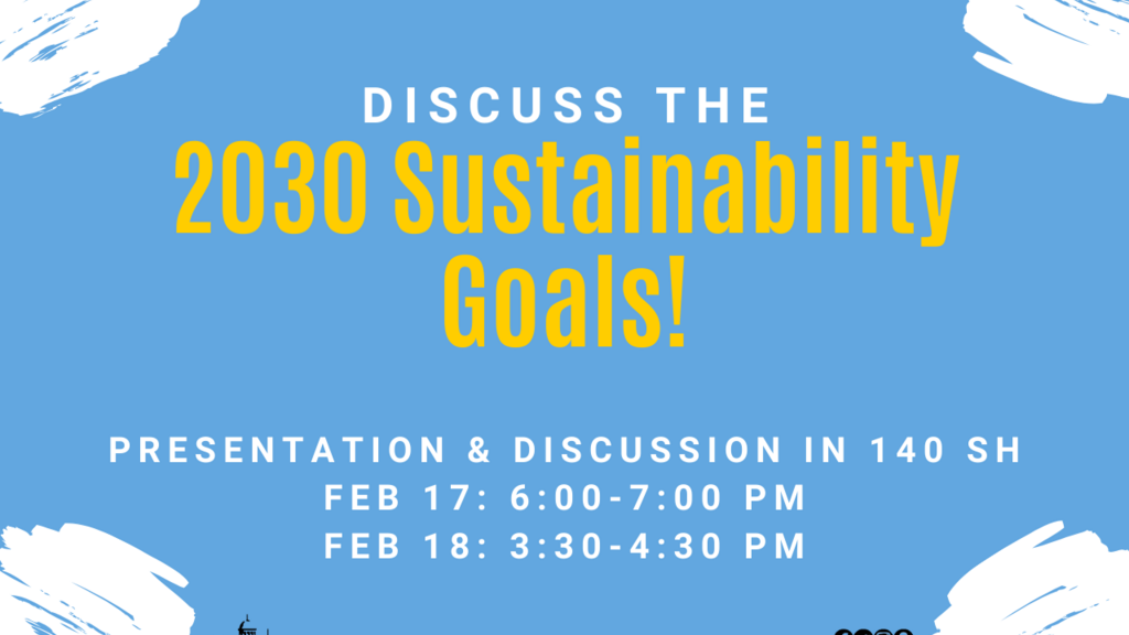 Weigh in on the UI 2030 Sustainability Goals at a Listening Post