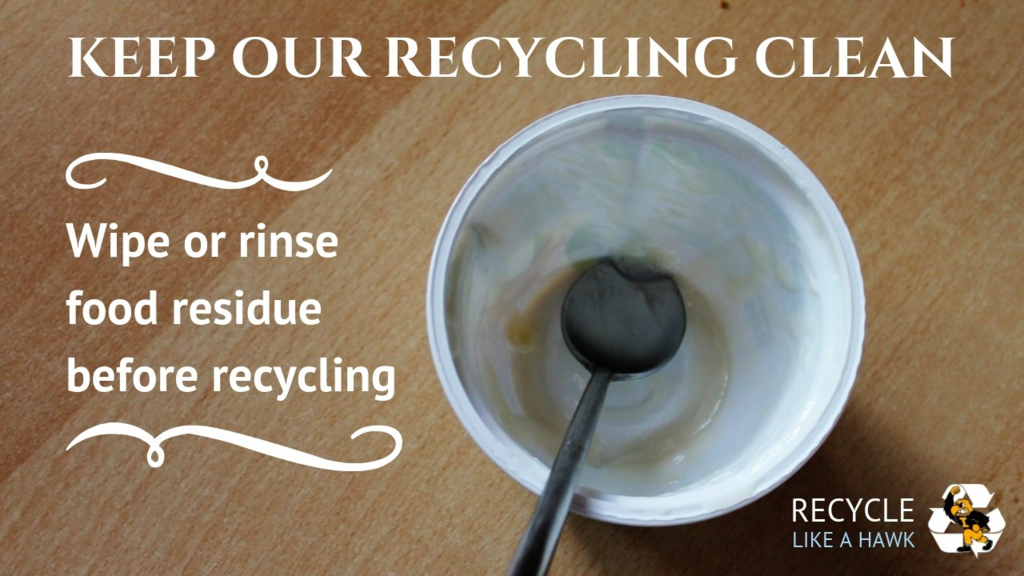 Clean Recyclables Graphic Image