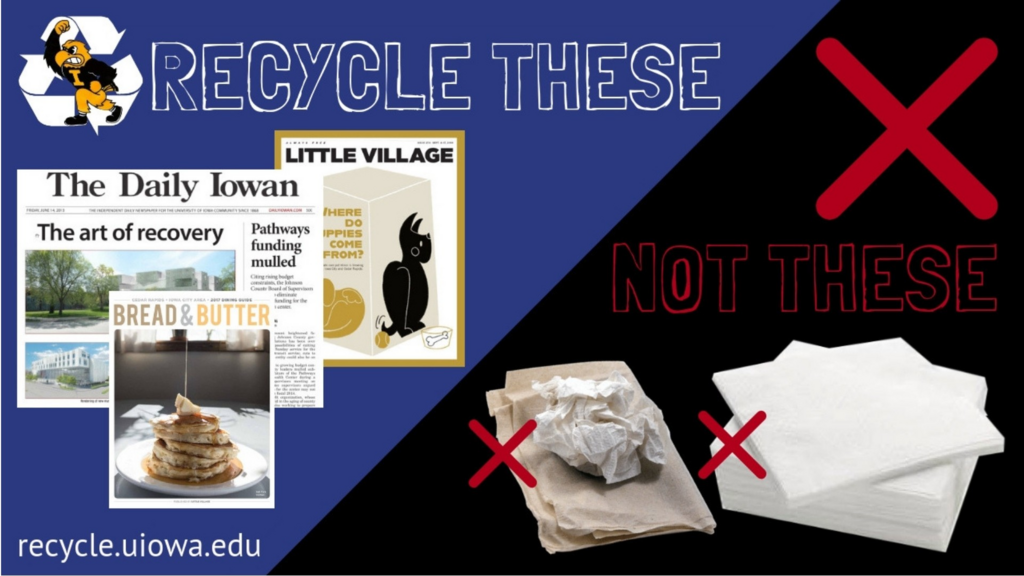 Recycle These Papers Graphic Image