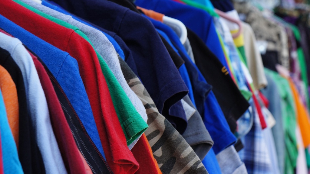 shirts on hangers